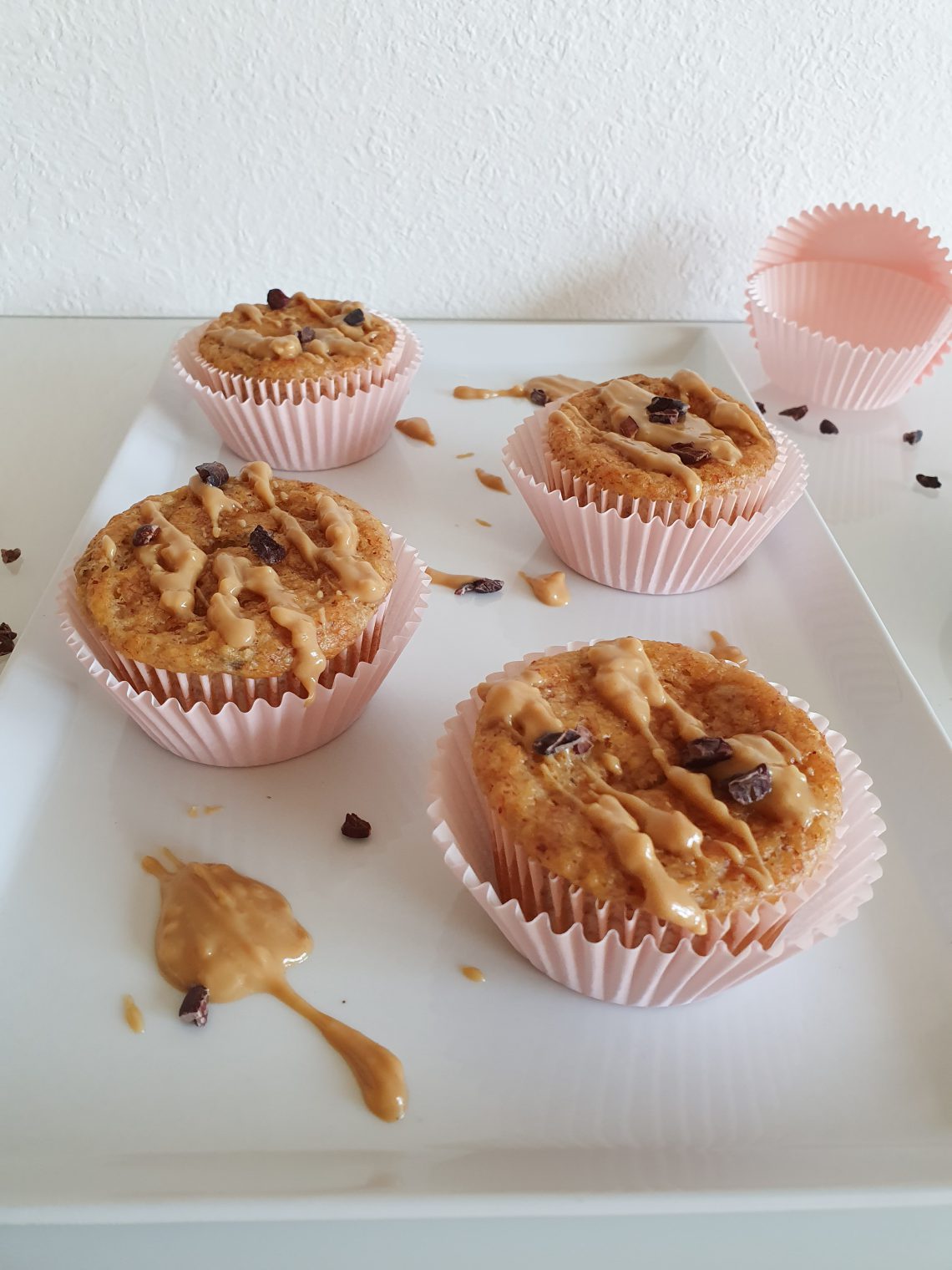 Vegane Bananenmuffins schnell und einfach - Food & Cake